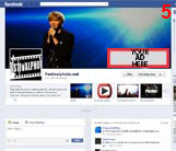 Advertise in our top logo at Facebook